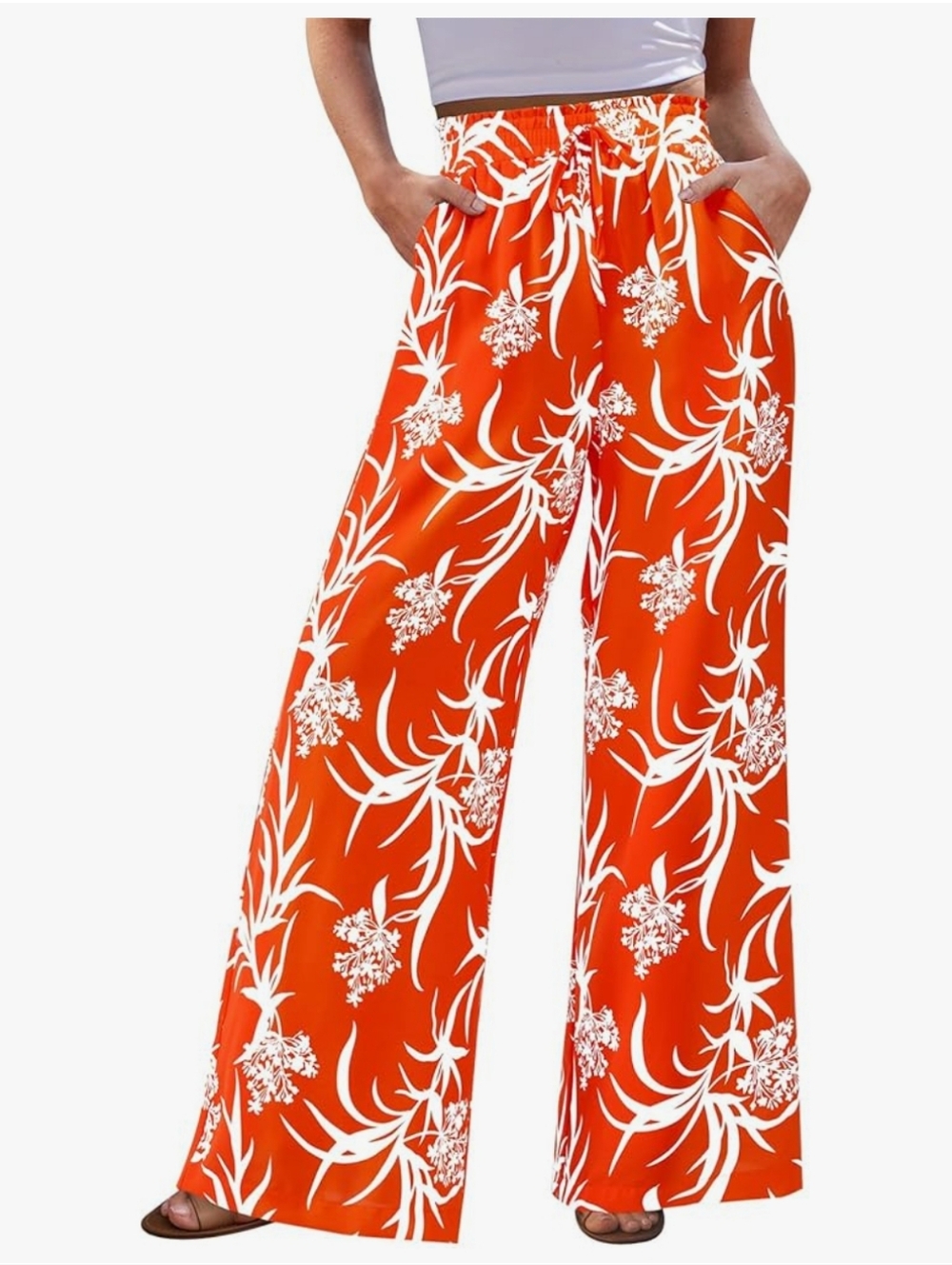 High Waisted Palazzo Pants